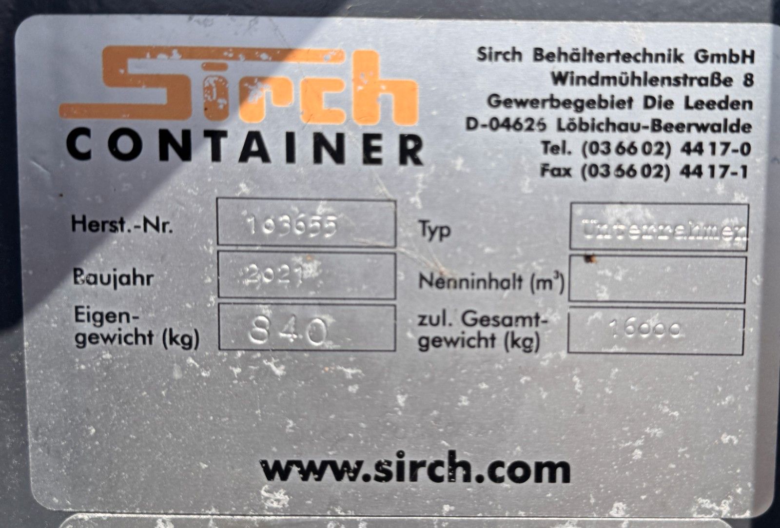 ANDERE – Abrollaufbau Salzstreuer Diesel Separat Motor - Bild 4