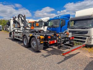 MERCEDES-BENZ – 2541 6X2 Abroller Meiller mit Kran Atlas & Funk - Bild 1