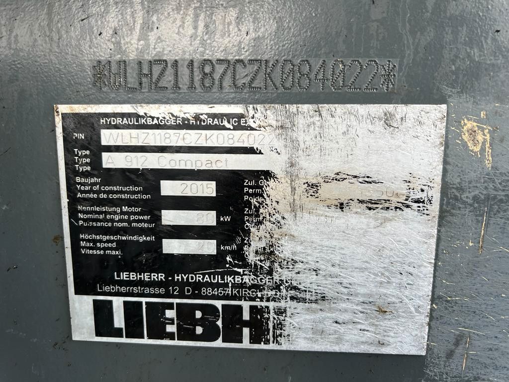 LIEBHERR – A 912 Compact guter Zustand - Bild 3