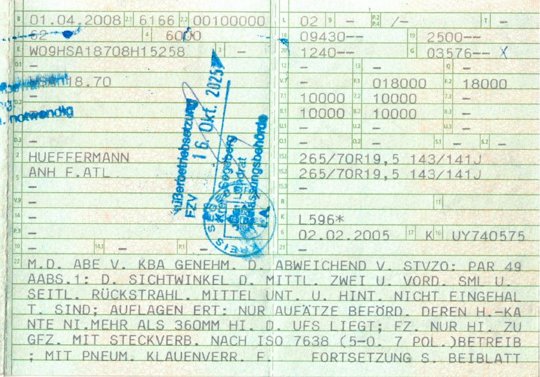 HUEFFERMANN – HSA 18.70 Schlittenabroller Containeranhänger 2x - Bild 2