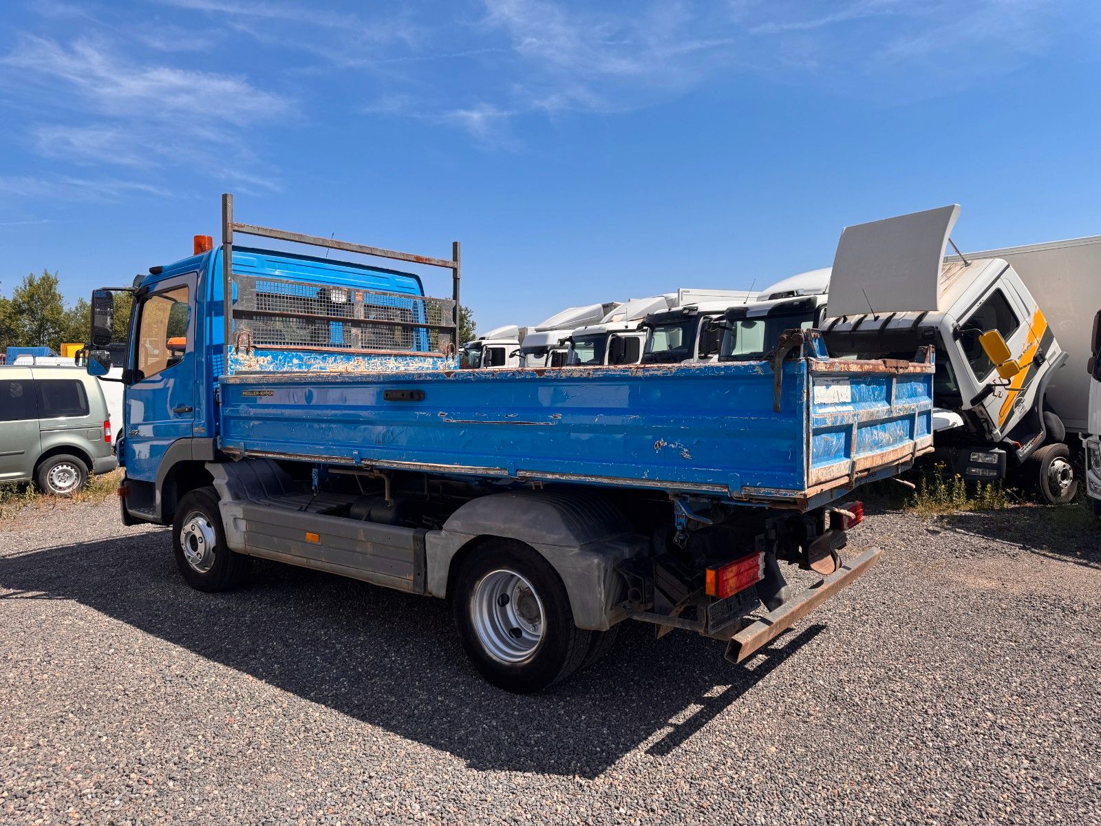 MERCEDES-BENZ – 822 4X2 Meiller 3 Seitenkipper nur Export - Bild 6
