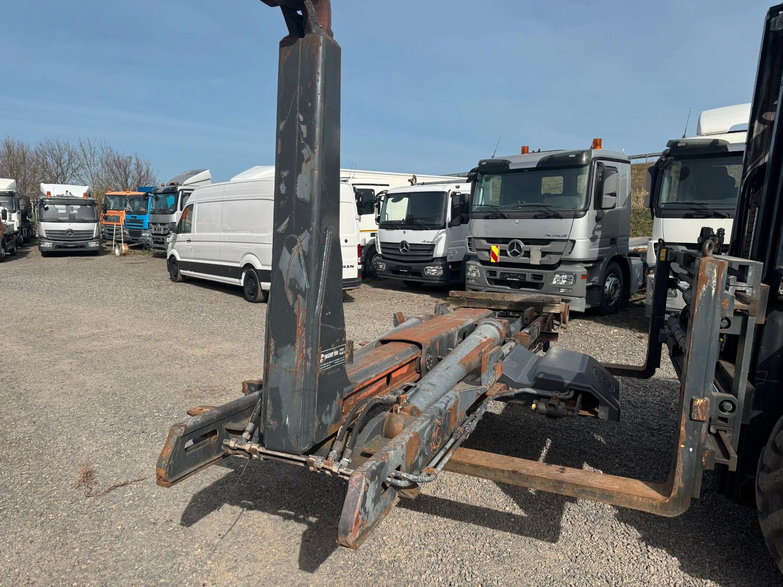 ANDERE – Meiller Abrollaufbau für 6X4 mit 3,90   Radstand - Bild 1