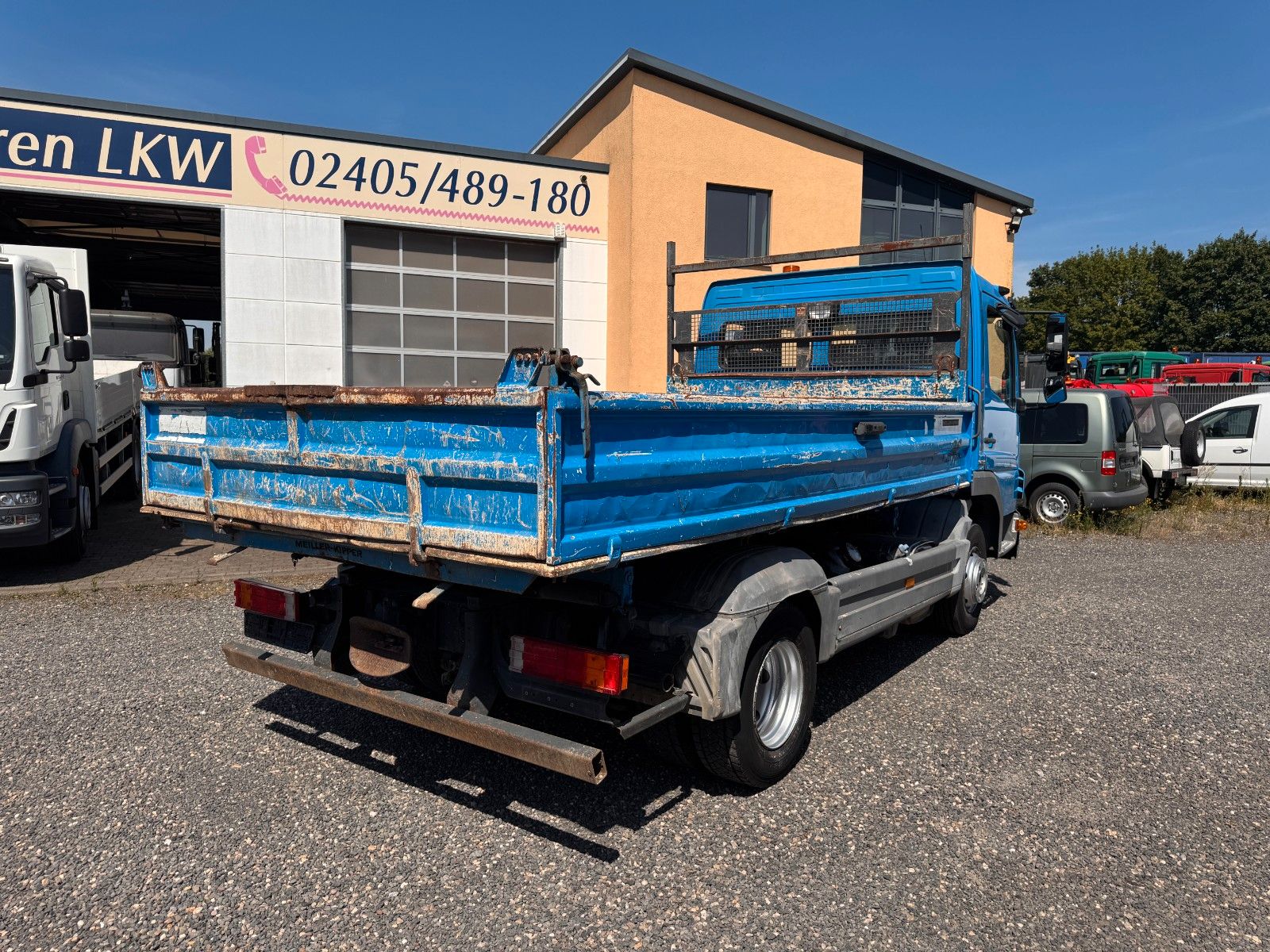 MERCEDES-BENZ – 822 4X2 Meiller 3 Seitenkipper nur Export - Bild 9