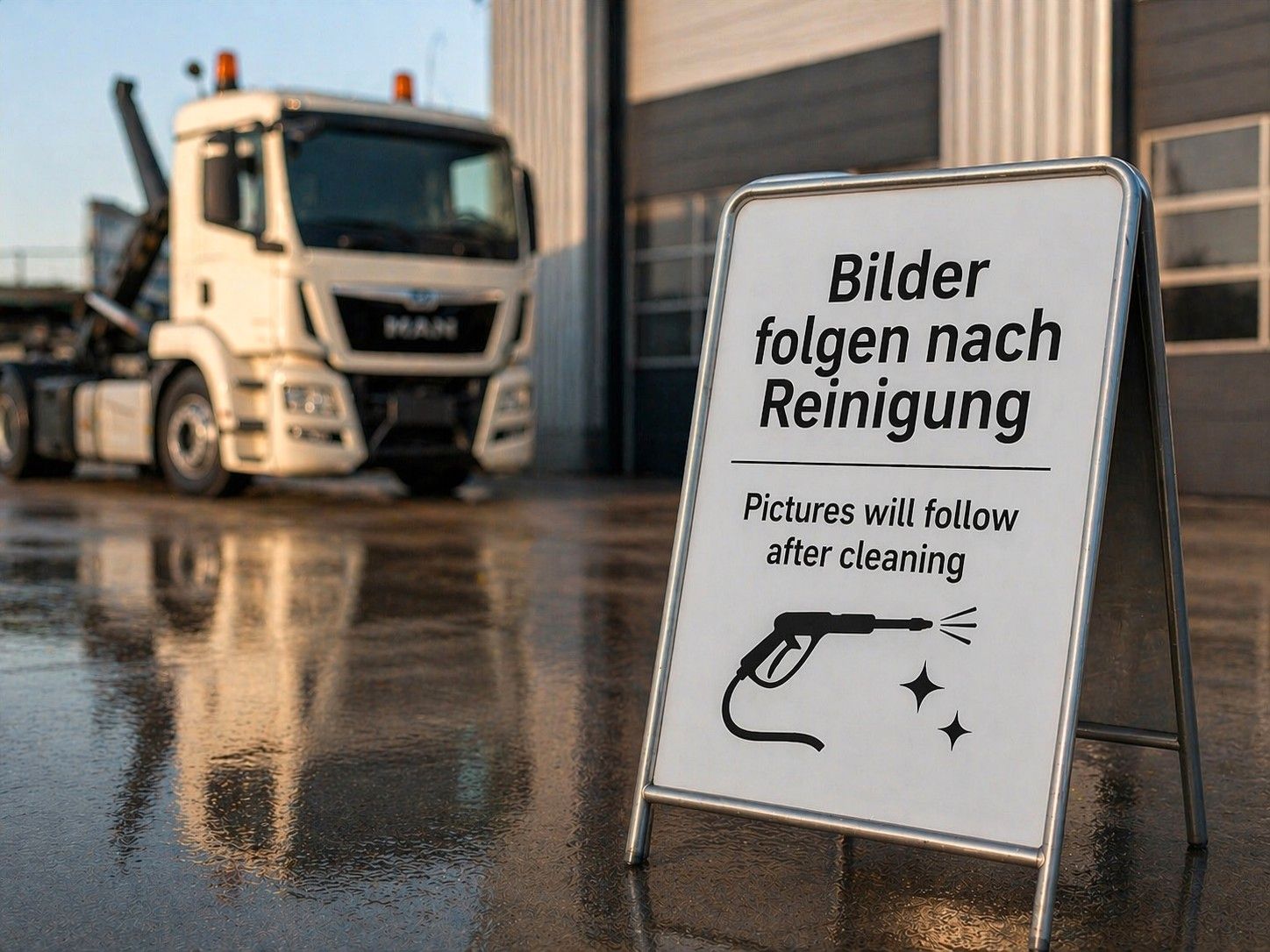 MERCEDES-BENZ – 2541 6X2 Abroller Meiller mit Kran Atlas & Funk - Bild 13