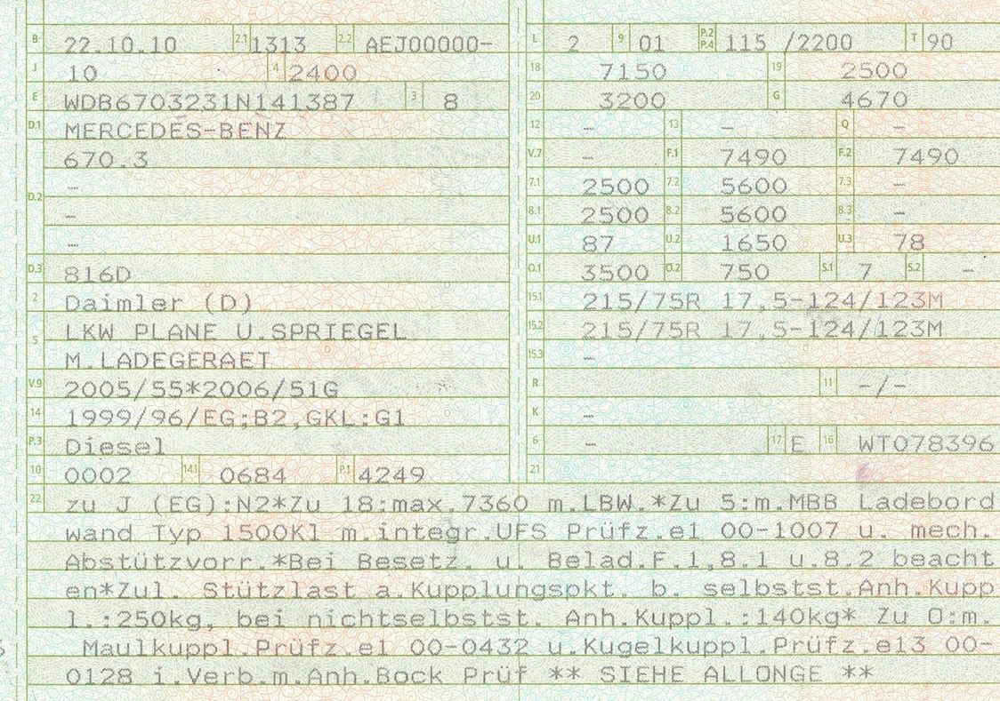 MERCEDES-BENZ – 816 D | Doka | Sperrdiff. | Ladebordwand | AHK - Bild 2