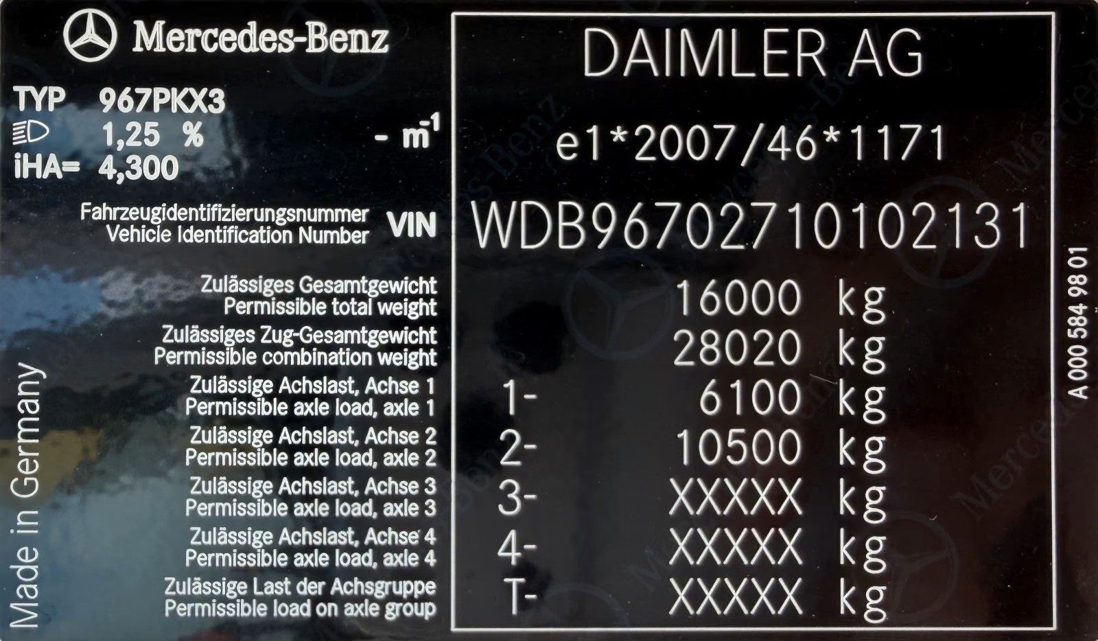MERCEDES-BENZ – 1527 4x2 | MEILLER RK 11.55 | Funk | AC | Sperrd - Bild 24