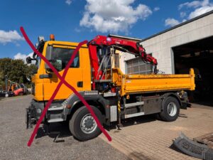 ANDERE – HMF 1020K1 & Hyva 3 Seitenkipper - Bild 10