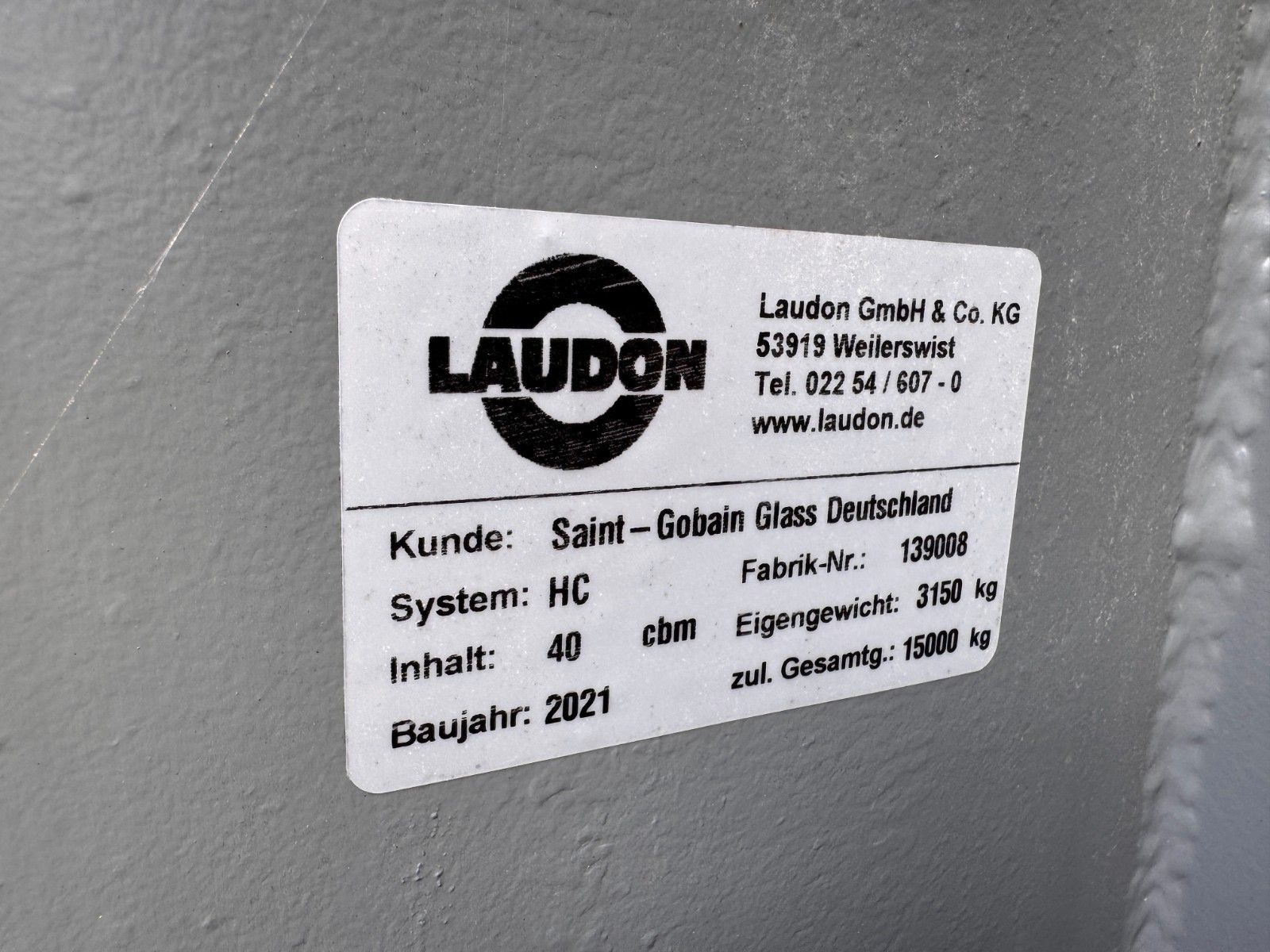 ANDERE – Laudon 40 Kubik Container kaum benutzt - Bild 4
