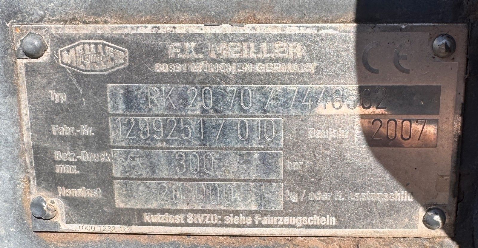 ANDERE – Meiller RK 20.70 Abrollaufbau - Bild 3
